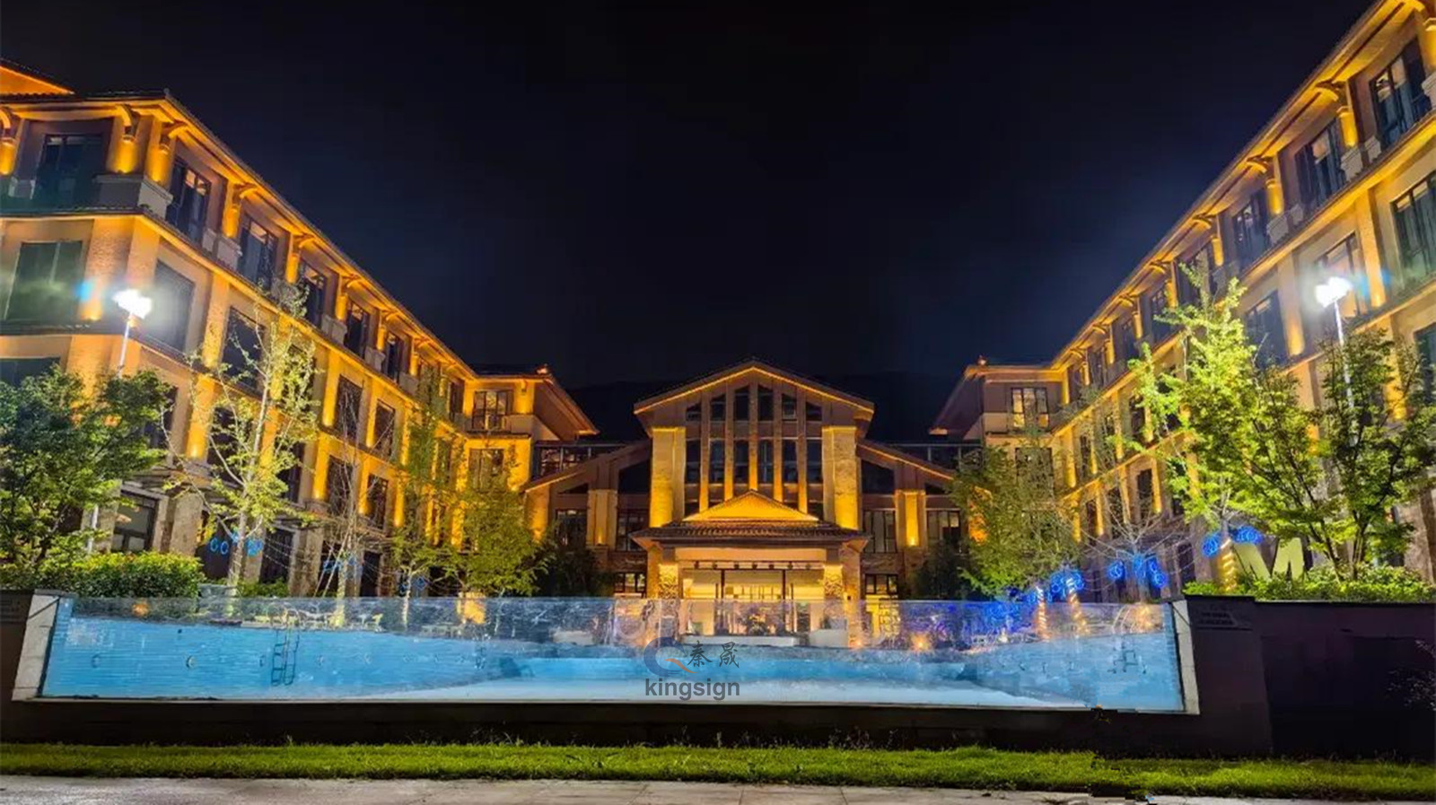 लक्जरी स्विमिंग पूल विन्डोको लागि एक्रिलिक प्यानल