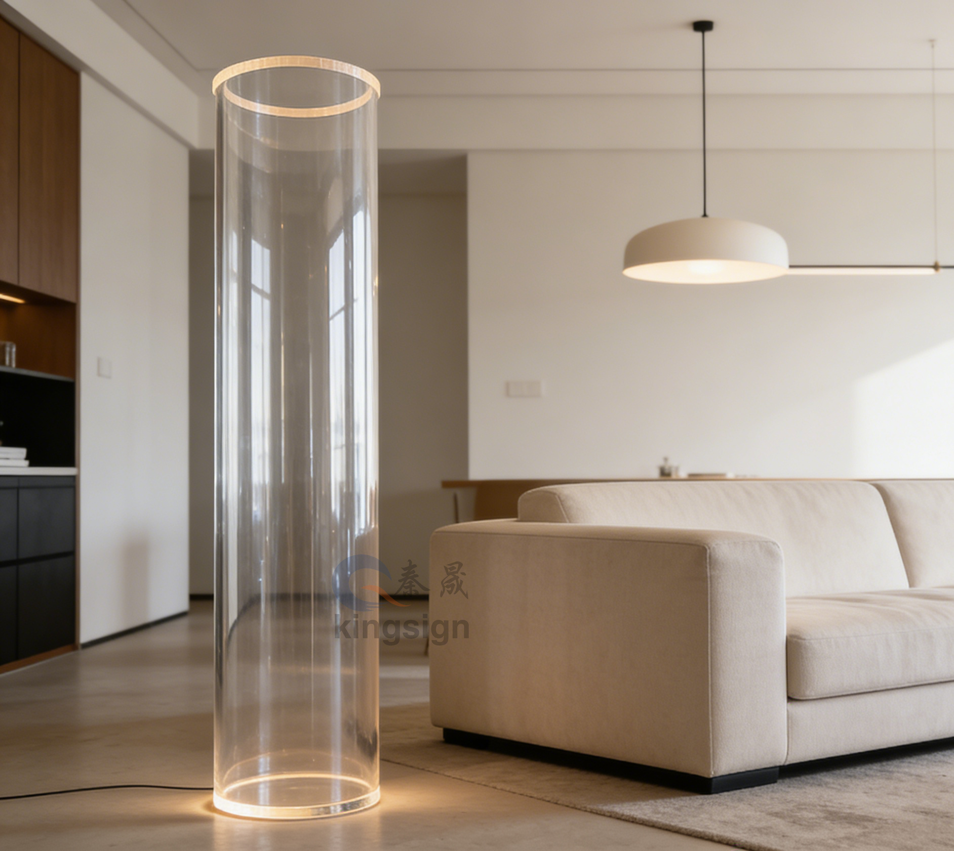ग्लोबल औद्योगिक र डिजाइन समाधानका लागि Kingsign एक्रिलिक ट्यूबहरू